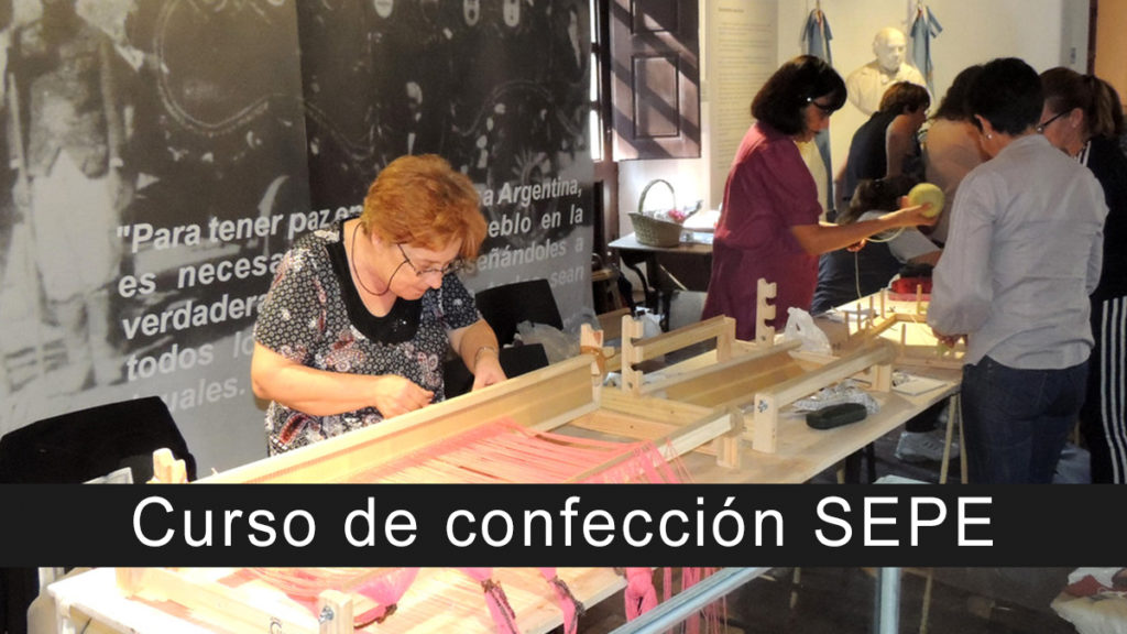 Curso de confección SEPE
