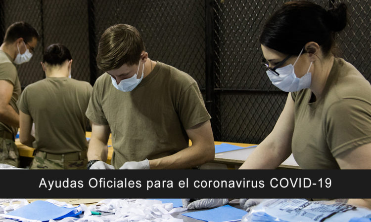 Ayudas Oficiales para el coronavirus COVID-19