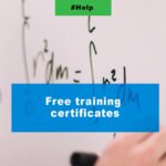 Free training certificate
