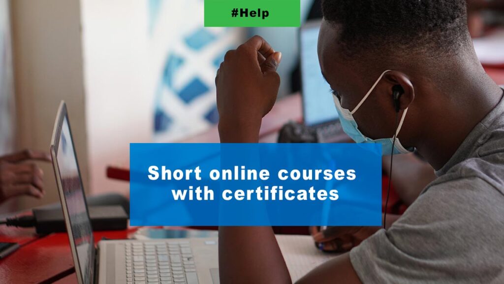 Short online courses with certificate