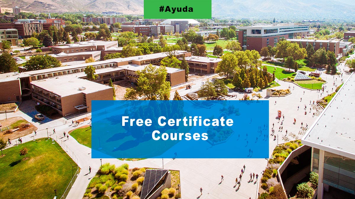 Free certificate course