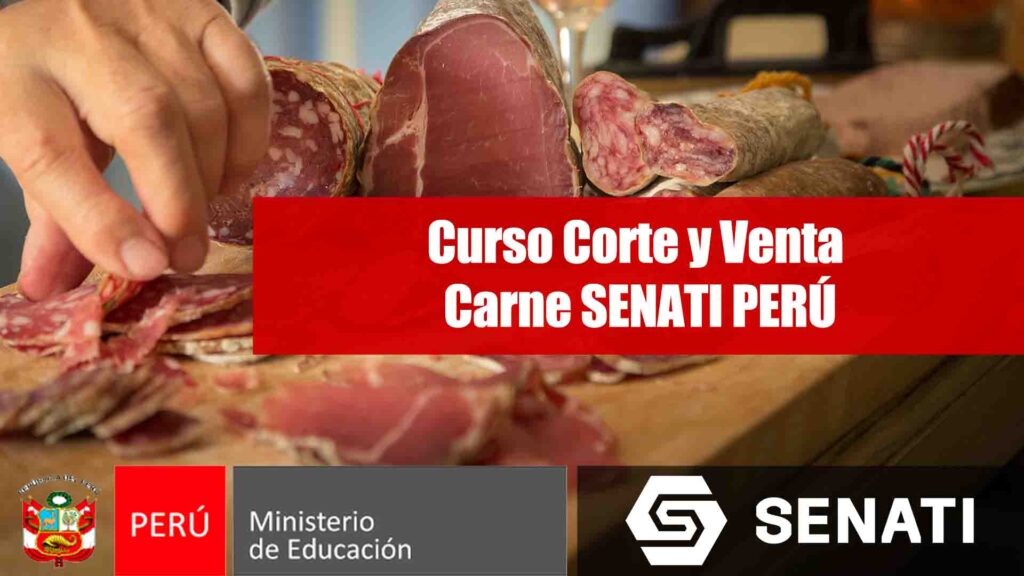 Curso Corte y Venta Carne SENATI PERÚ